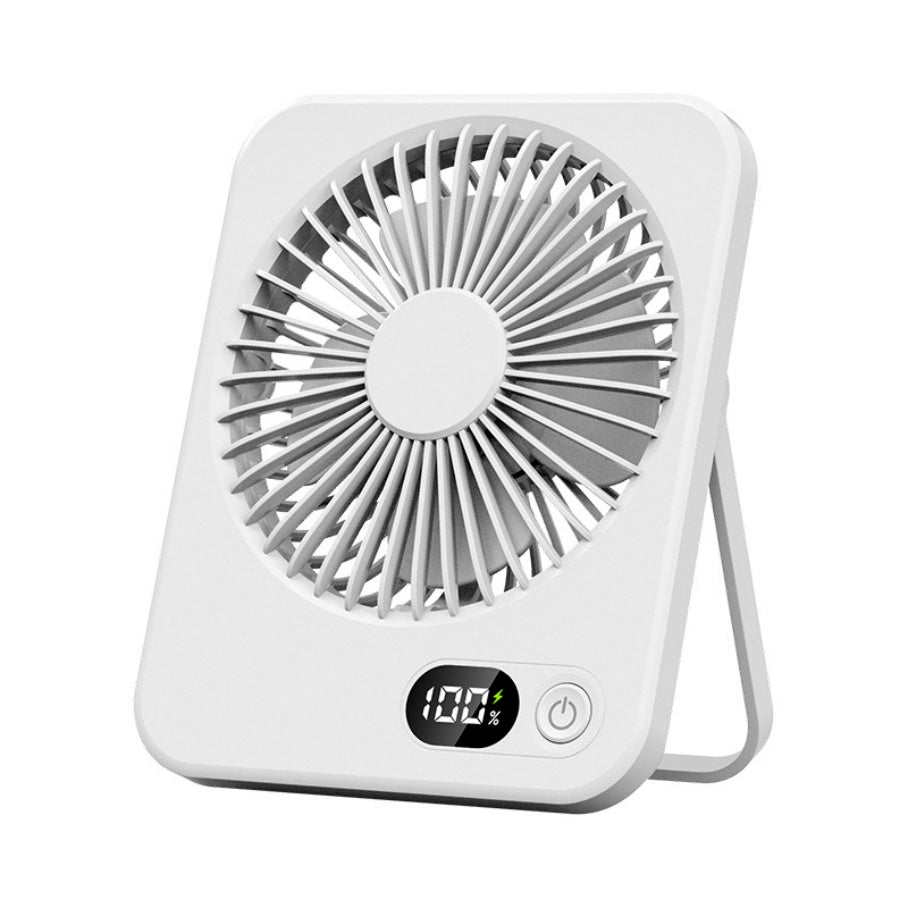 VENTILADOR PORTÁTIL RECARGABLE CON POSICIÓN VARIABLE